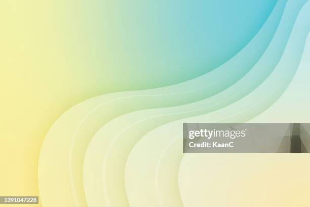 abstract shapes concept design background. abstract wave shapes background. abstract gradient colored background. vector illustration stock illustration - mint green gradient stock illustrations