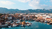 Old harbour in Kyrenia, North Cyprus