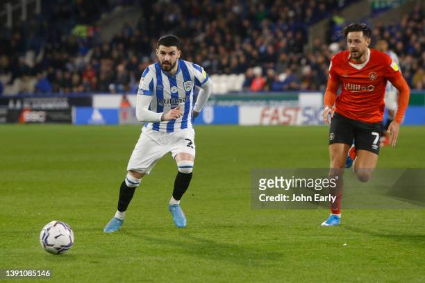 Gonzalo Avila 'Pipa' of Huddersfield Town during the Sky Bet Championship match between Huddersfield Town and Luton Town at John Smith's Stadium on...