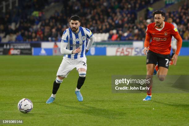 Gonzalo Avila 'Pipa' of Huddersfield Town during the Sky Bet Championship match between Huddersfield Town and Luton Town at John Smith's Stadium on...