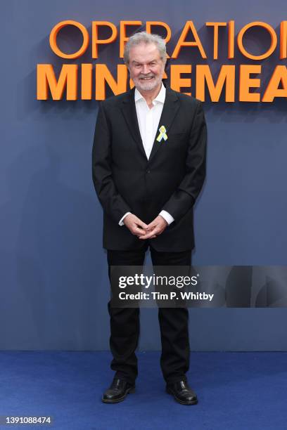 Director John Madden attends the "Operation Mincemeat" UK premiere at The Curzon Mayfair on April 12, 2022 in London, England.