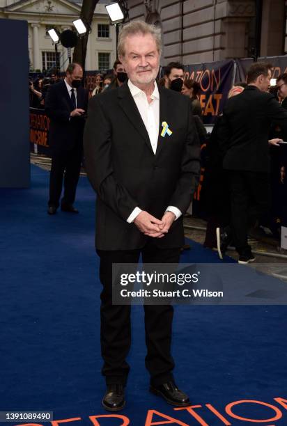 Director John Madden attends the "Operation Mincemeat" world premiere at The Curzon Mayfair on April 12, 2022 in London, England.
