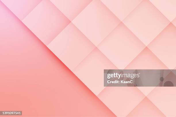 abstract shapes concept design background. abstract square shapes background. abstract gradient colored background. vector illustration stock illustration - blush pink background stock illustrations