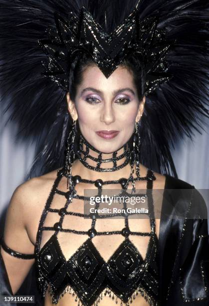 Singer/Actress Cher attends the 58th Annual Academy Awards on March 24, 1986 at Dorothy Chandler Pavilion, Los Angeles Music Center in Los Angeles,...