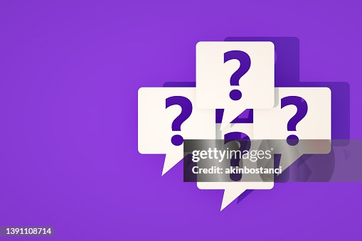 Question Mark on Speech Bubble Question Mark on Speech Bubble
