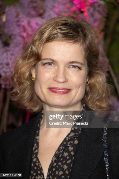 Sarah Biasini attends "La Closerie Des Lilas" Literary Awards 2022 At La Closerie Des Lilas on April 12, 2022 in Paris, France.