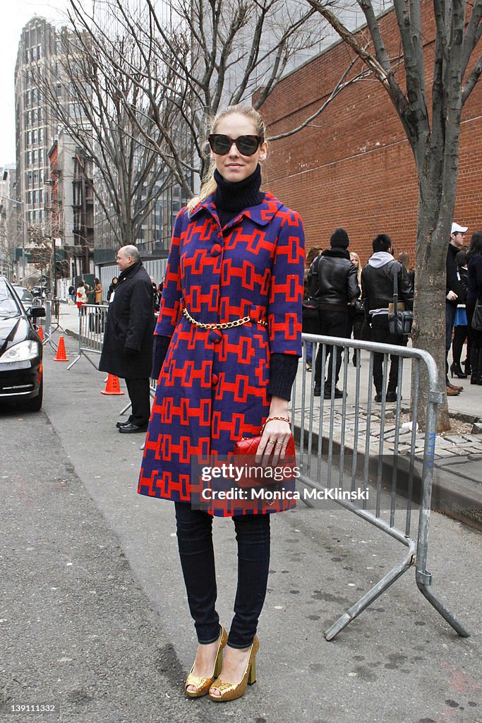 Street Style - Day 8 - Fall 2012 New York Fashion Week