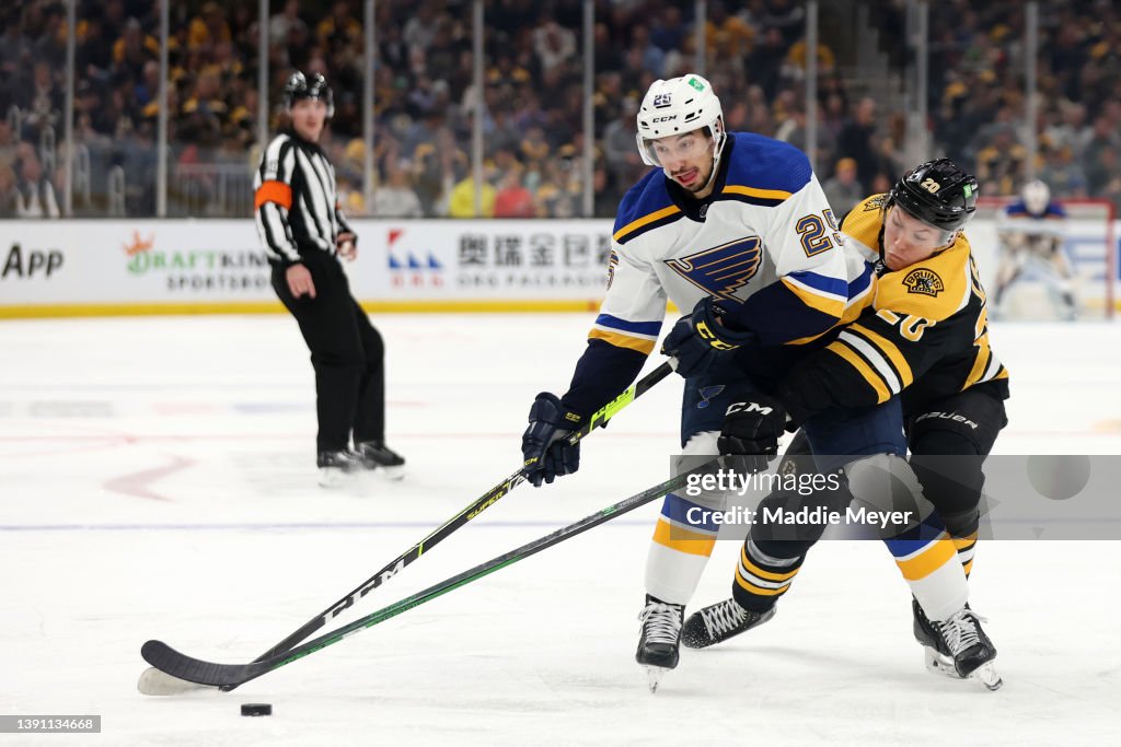 St Louis Blues v Boston Bruins