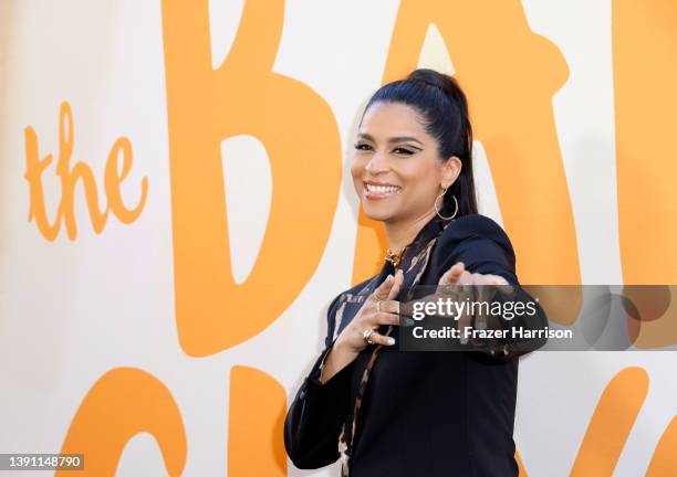Lilly Singh attends DreamWorks Animation's special screening of "The Bad Guys" at The Theatre at Ace Hotel on April 12, 2022 in Los Angeles,...