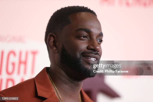 Mo McRae attends the Los Angeles Season 2 premiere of HBO Max Original Series "The Flight Attendant" at Pacific Design Center on April 12, 2022 in...