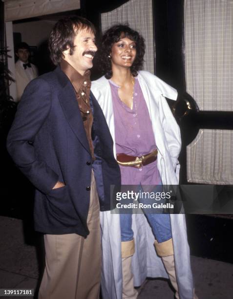 Singer Sonny Bono and girlfriend Susie Coelho on June 23, 1977 dine at Mr. Chow's Restaurant in Beverly Hills, California.