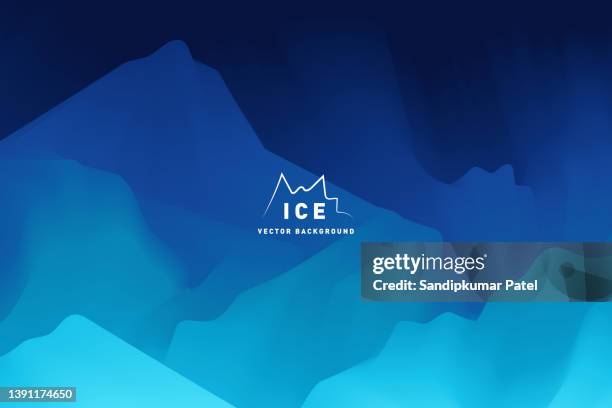 bildbanksillustrationer, clip art samt tecknat material och ikoner med mountain landscape. mountainous terrain. vector illustration. - is