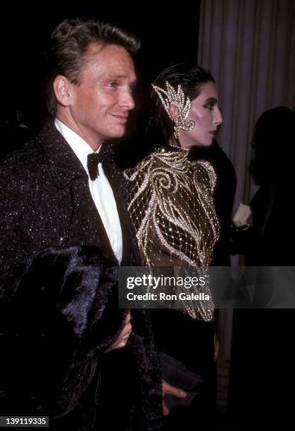 Fashion designer Bob Mackie and singer/actress Cher attend The Metropolitan Museum's Costume Institute Gala Exhibition of "Costumes of Royal India"...