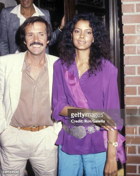 Singer Sonny Bono and girlfriend Susie Coelho on October 3, 1979 dine at La Scala Restaurant in Beverly Hills, California.