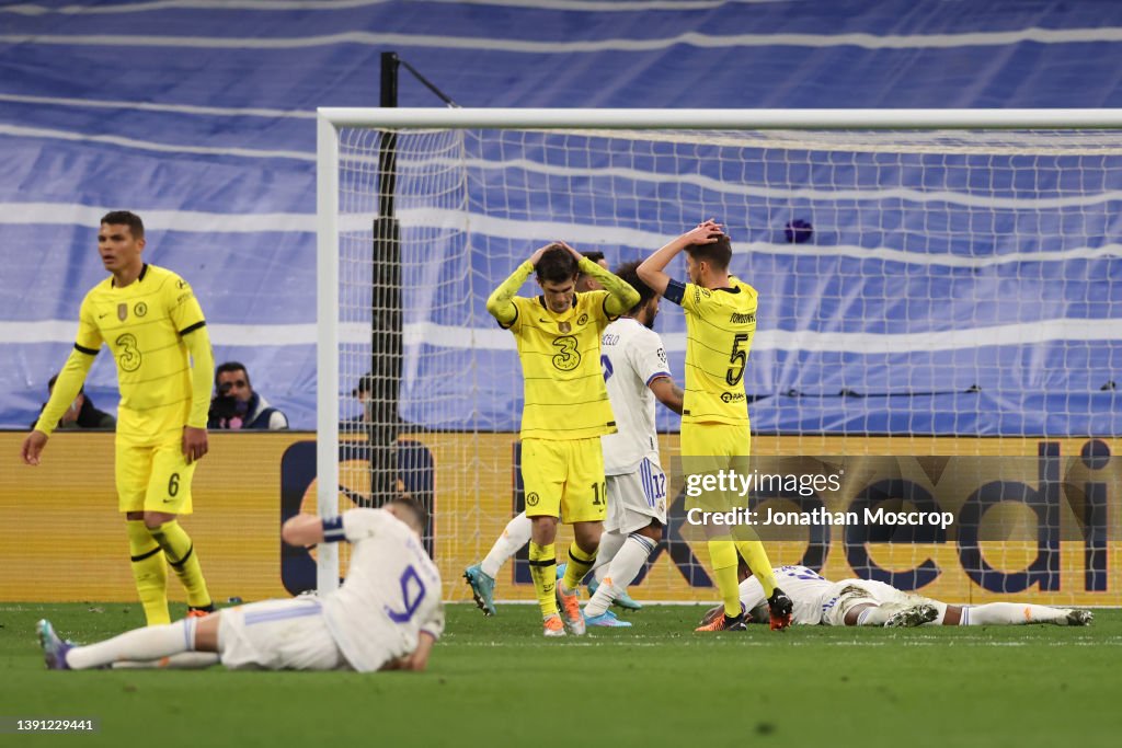 Real Madrid v Chelsea FC Quarter Final Leg Two - UEFA Champions League