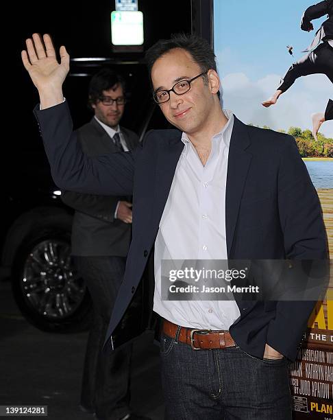 Director David Wain arrives at the premiere of Universal Pictures' 'Wanderlust' held at Mann Village Theatre on February 16, 2012 in Westwood,...