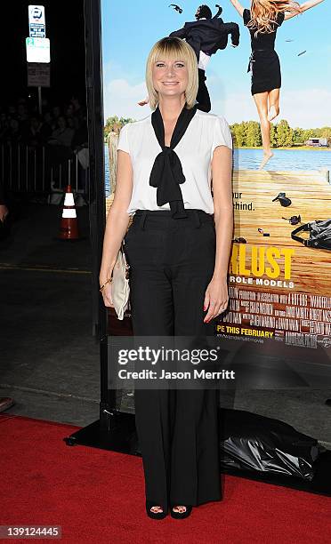 Actress Kerri Silver arrives at the premiere of Universal Pictures' 'Wanderlust' held at Mann Village Theatre on February 16, 2012 in Westwood,...