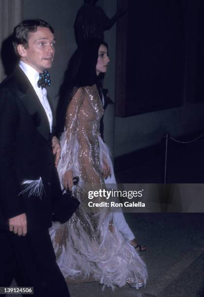 Fashion designer Bob Mackie and singer Cher attend The Metropolitan Museum of Art's Costume Insitute Gala Exhibition "Romantic and Glamorous...