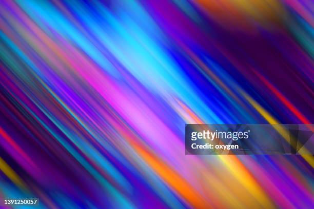 abstract speed motion blur striped glitch distorted tilt colorful seamless pattern background - colorful background 個照片及圖片檔