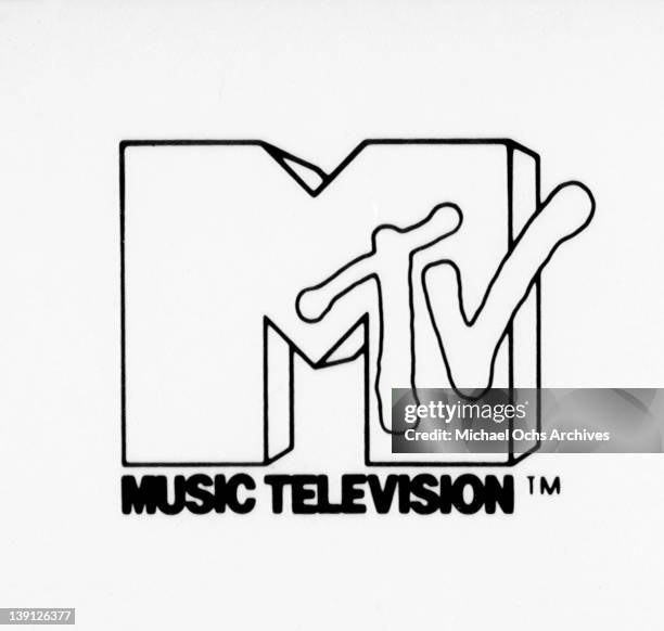 The MTV Music Television logo circa 1982.