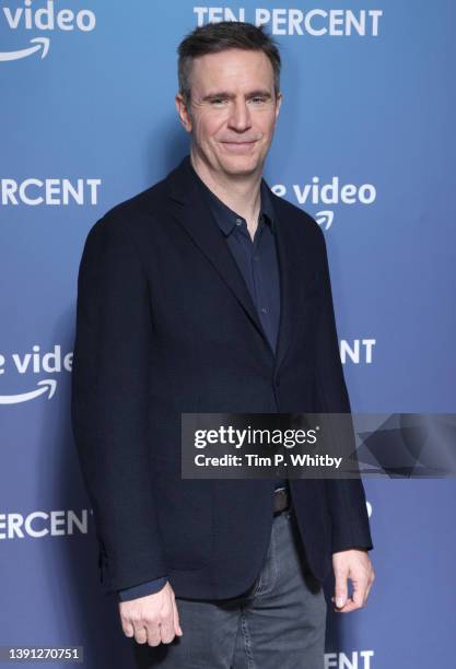 Jack Davenport attends the "Ten Percent" press launch at the Picturehouse Central on April 13, 2022 in London, England.