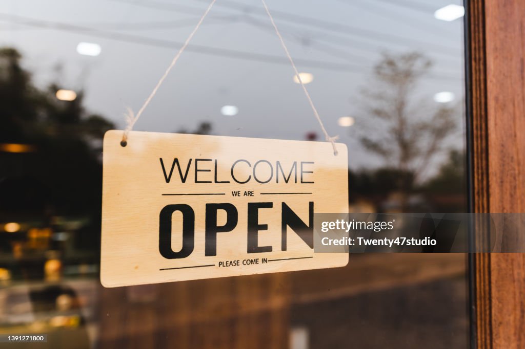 Welcome we're open