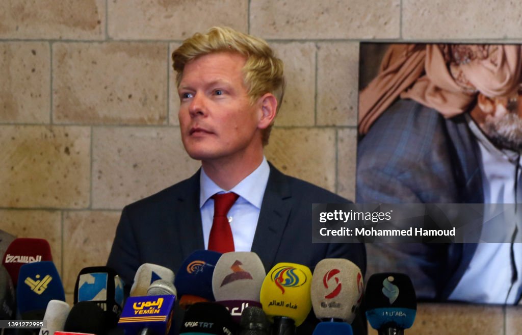 UN Special Envoy Press Conference In Yemen 2022
