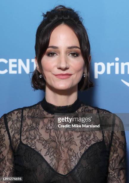 Lydia Leonard attends the "Ten Percent" Press Launch at Picturehouse Central on April 13, 2022 in London, England.