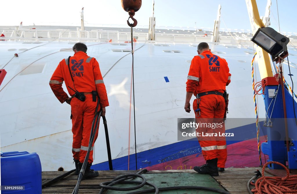 Costa Concordia Fuel Salvage Operation Reaches Halfway Stage