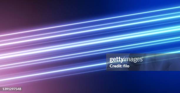 ilustrações de stock, clip art, desenhos animados e ícones de angled laser motion blast background - arma laser