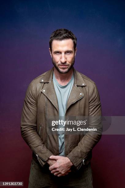 Actor Pablo Schreiber from 'Halo' is photographed for Los Angeles Times on March 13, 2022 at SXSW Film Festival in Austin, Texas. PUBLISHED IMAGE....