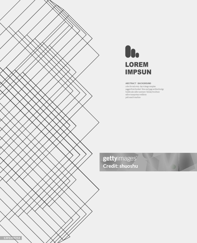 Line Structure Pattern Abstract Black And White Arrange Line Structure Pattern Ornate ...
