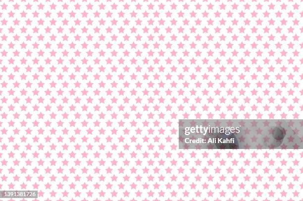 seamless abstract pattern with stars on white background - star pattern stock illustrations