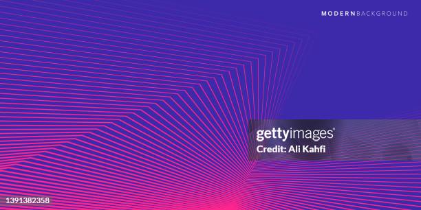 ilustrações de stock, clip art, desenhos animados e ícones de abstract line pattern background - oblíquo