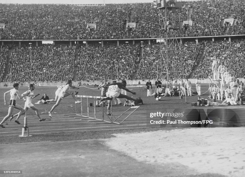 1936 Summer Olympics - Men's 110M Hurdles Final