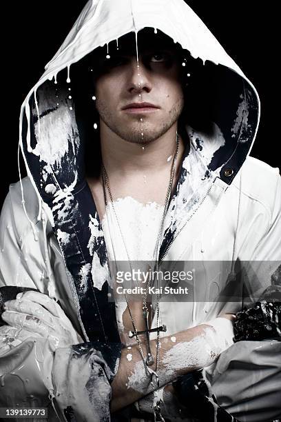 Footballer Tranquillo Barnetta is photographed on April 6, 2008 in Munich, Germany.
