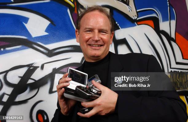 Napster CEO Chris Gorog inside their West Hollywood offices, December 10, 2004 in Los Angeles, California.