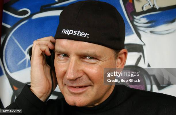 Napster CEO Chris Gorog inside their West Hollywood offices, December 10, 2004 in Los Angeles, California.