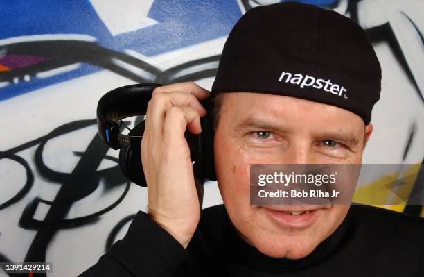 Napster CEO Chris Gorog inside their West Hollywood offices, December 10, 2004 in Los Angeles, California.