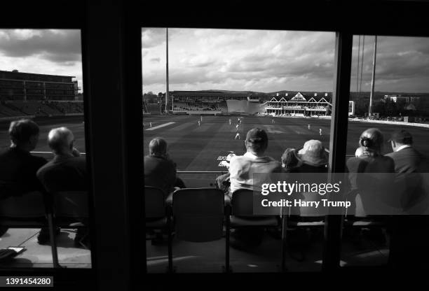 General view of play during Day One of the LV= Insurance County Championship match between Somerset and Essex at The Cooper Associates County Ground...