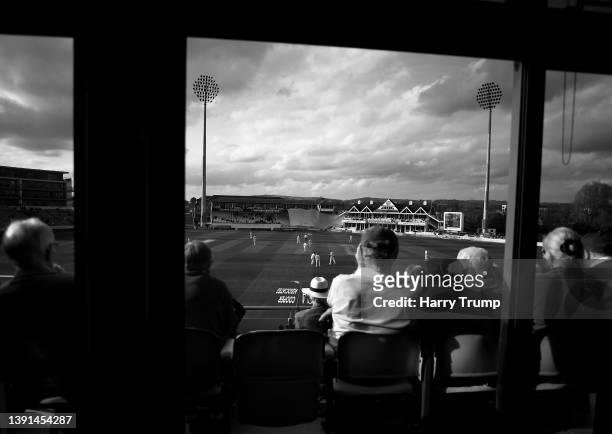 General view of play during Day One of the LV= Insurance County Championship match between Somerset and Essex at The Cooper Associates County Ground...