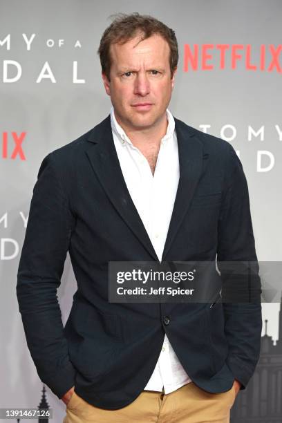 Geoffrey Streatfeild attends the "Anatomy Of A Scandal" World Premiere at Curzon Mayfair on April 14, 2022 in London, England.