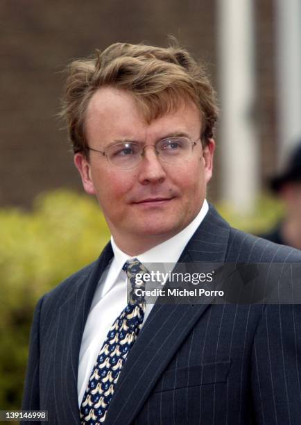 Dutch Prince Johan Friso attends "Queen's Day," the nation's biggest holiday, April 30, 2002 in Hoogeveen, The Netherlands. Reports state that Dutch...