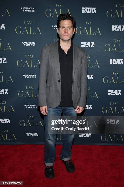 Steven Pasquale attends the BAM Gala 2022 celebrating Cyrano de Bergerac Opening Night and honoring Edgar & Robin Lampert at BAM Harvey Theater on...