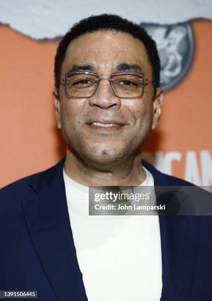 Harry Lennix attends "American Buffalo" Broadway opening night at Circle in the Square Theatre on April 14, 2022 in New York City.