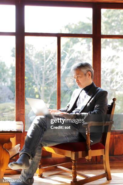 Japanese Man Using Computer 38,157 Japanese Person On Laptop Stock Photos, High-Res Pictures, and ...