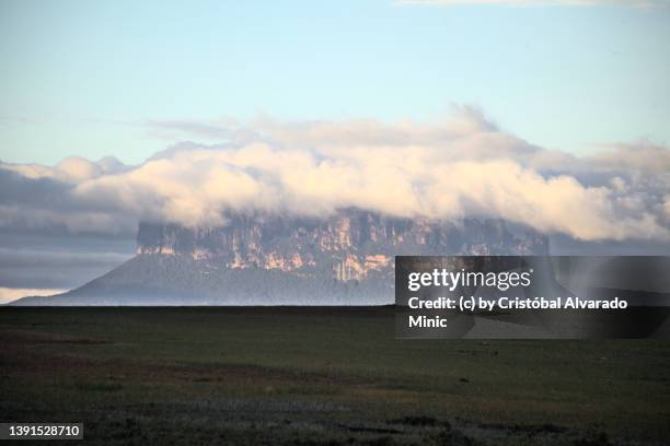 auyán-tepui - tepui venezuela stock pictures, royalty-free photos & images