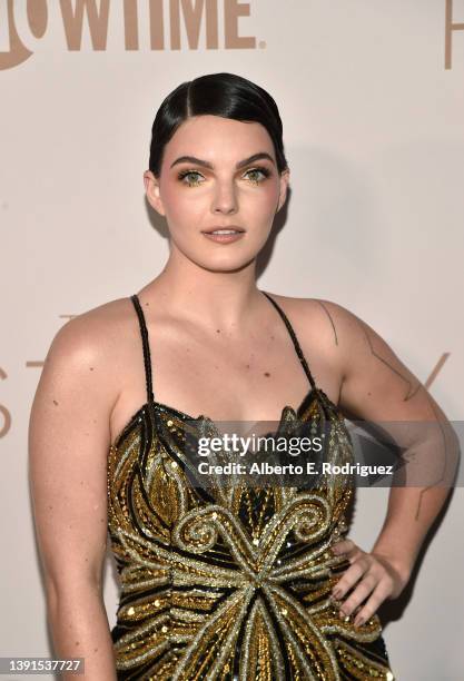 Camren Bicondova attends Showtime's FYC Event and Premiere for "The First Lady" at DGA Theater Complex on April 14, 2022 in Los Angeles, California.