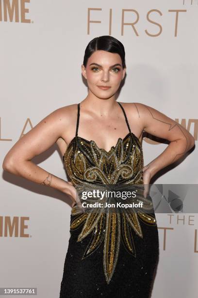 Camren Bicondova attends Showtime's FYC Event and Premiere for "The First Lady" at DGA Theater Complex on April 14, 2022 in Los Angeles, California.