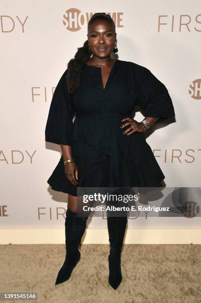 Deborah Joy Winans attends Showtime's FYC Event and Premiere for "The First Lady" at DGA Theater Complex on April 14, 2022 in Los Angeles, California.